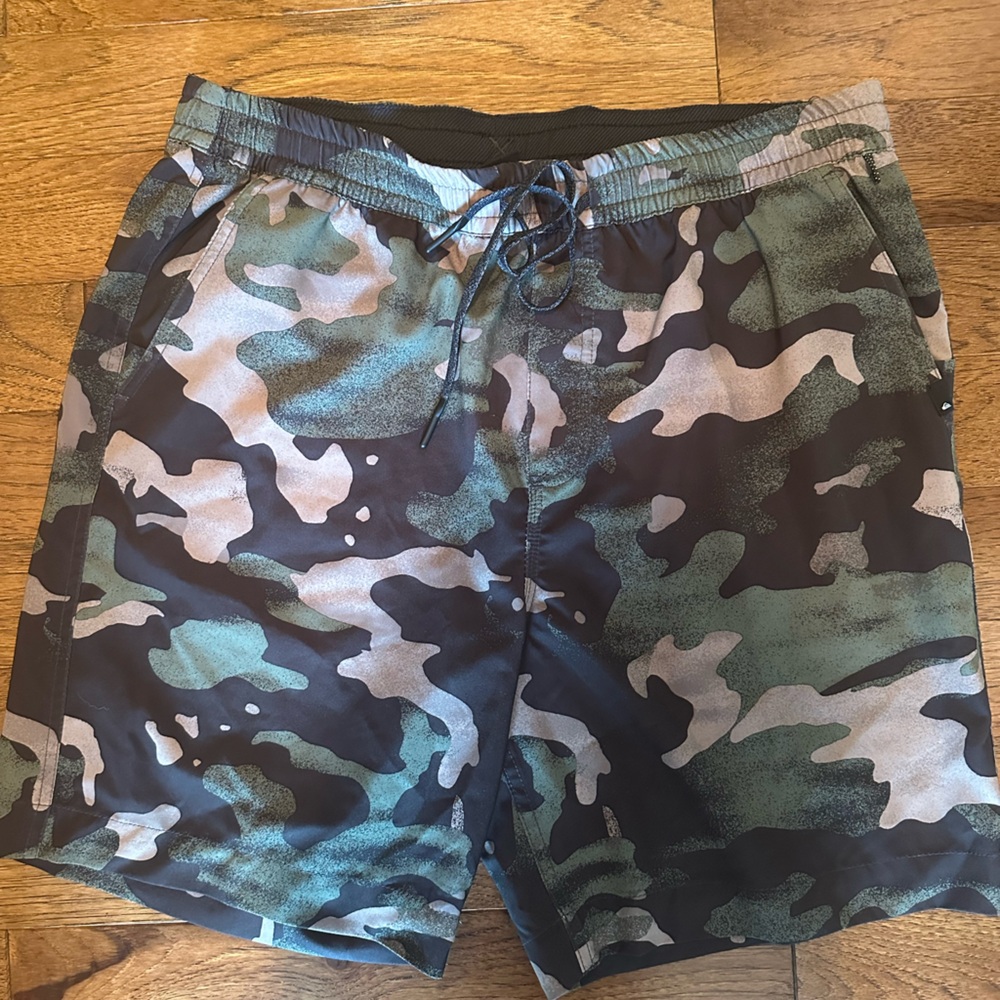 Quiksilver Camo Swim Trunks